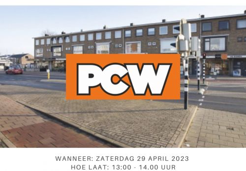 Wijkspreekuur PCW op het Koningin Wilhelminaplein