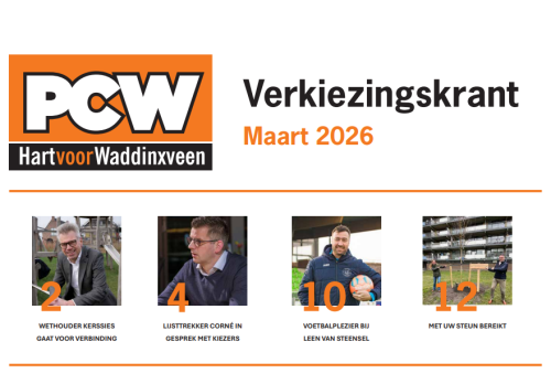 Lees hier de digitale versie van de PCW Verkiezingskrant!